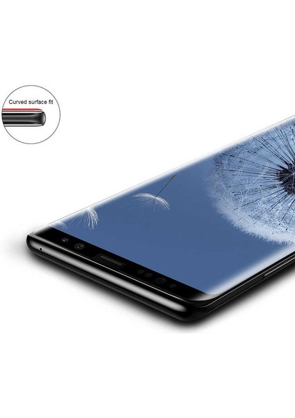 Samsung Galaxy S9 Plus Ekran Koruyucu Kavisli Tam Kaplayan Esnek Film
