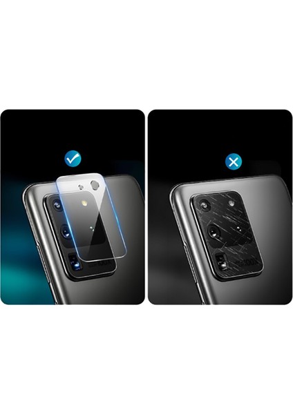 Samsung Galaxy S20 Ultra Kamera Lens Koruyucu Hd Ince Yüksek Kalite Nano Cam fiyatları