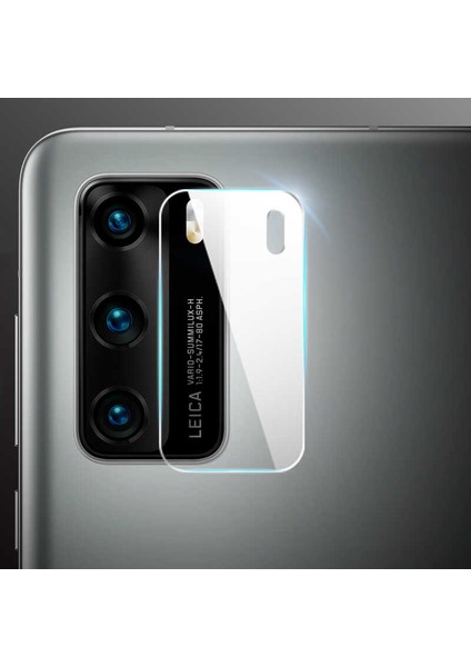 Huawei P40 Kamera Lens Koruyucu 0.2mm Ince Yüksek Kalite Nano Cam