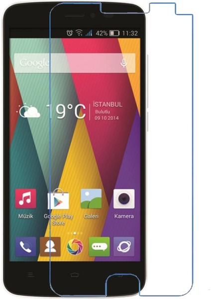 General Mobile Discovery E3 Ekran Koruyucu Screen Protector‬ Yeni Nesil Hd Kalite Cam