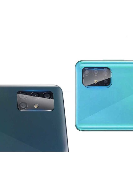 Samsung Galaxy A71 Kamera Lens Koruyucu Hd Ince Yüksek Kalite Nano Cam fiyatları