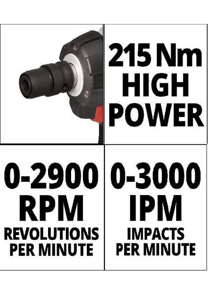 Te-Cw 18 Li Bl Akülü Şarjlı Somun Sıkma Kömürsüz + 5.2 Ah Plus Starter Kit + Çanta