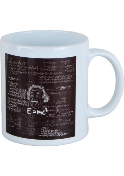 Albert Einstein Set Einstein Küçük Defter Puf Yastık Kupa Fanus Biblo