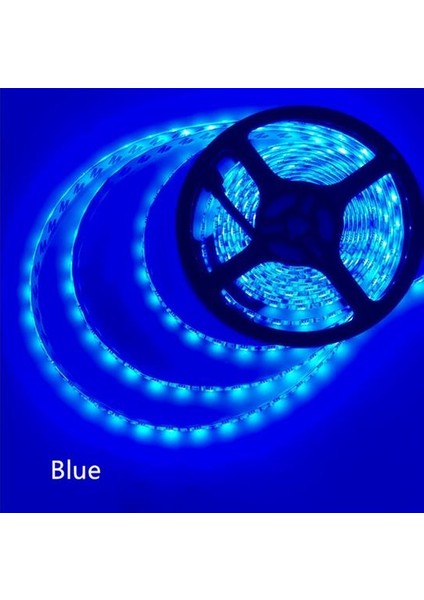 5mt Mavi Esnek Şerit LED Işık 5630 (5730) Smd 60 Led/m Yüksek Parlaklık 12V