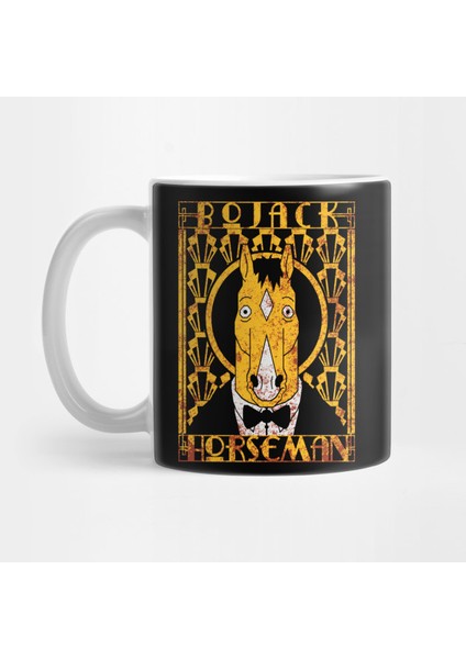 Bojack Horseman Art Deco Bojack Kupa Bardak