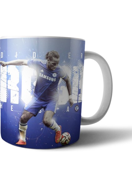 Didier Drogba Chelsea Kupa Bardak Model 1
