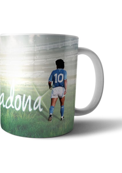 Diego Armando Maradona Arjantin Napoli Kupa Bardak Model 3