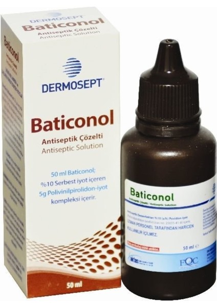 Dermosept Batikon Povidon 50 ml Povidon Iyot