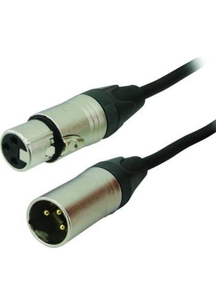 KB-2110 Erkek Dişi Hazır Mikrofon Ara Kablo 10 Metre