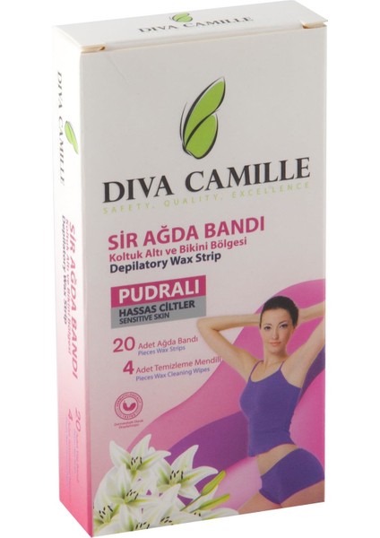 Sir Ağda Bandı Koltuk Altı & Bikini Bölgesi 24'lü Hassas Ciltler