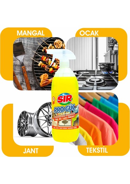 Pro Güç Yağ Kir Leke Sökücü Sprey 1000 ml fiyatları