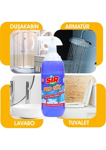 Pro Güç Kir ve Kireç Sökücü Sprey 1000 ml