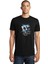 Joker Kart Baskılı Siyah Erkek Örme Tshirt 1