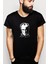 Atatürk 23 Nisan Baskılı Siyah Erkek Örme Tshirt 1