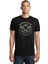 American Custom Built Not Motorsiklet Baskılı Siyah Erkek Örme Tshirt 1