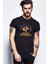 Pubg Cember Baskılı Siyah Erkek Örme Tshirt 1