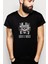 Guns N Roses Baskılı Siyah Erkek Örme Tshirt 1