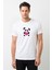 Love Panda Baskılı Beyaz Erkek Örme Tshirt 1