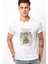 Rick Darvin Anatomi Baskılı Beyaz Erkek Örme Tshirt 1