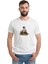 Pubg Patlama 3 Lvl Kask Baskılı Beyaz Erkek Örme Tshirt 1