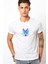 Avatan Plus Roblox Baskılı Beyaz Erkek Örme Tshirt 1