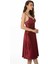900 Bordo Saten Gecelik 2