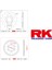 Kawasaki KLZ 1000 VERSYS Rk Ön Arka Dişli 525 - 15/45 T (2012-2020) 2