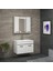 Safir Beyaz 80 cm lavabolu banyo dolabı -Banyo Takımı 1