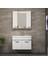 Safir Beyaz 80 cm lavabolu banyo dolabı -Banyo Takımı 3