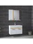 Yeni Gold Beyaz 80 cm lavabolu banyo dolabı Banyo Takımı 1