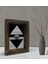 Gift Modern Art Tasarımlı Dekoratif Doğal Masif Ahşap Çerçeve 15 x 20 cm-8 1