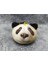 Hd Marketim 3D Hayvan Yüzlü Panda Squishy Çanta Süsü Anahtarlık 3