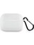 Apple Airpods Pro Renkli ve Askılı Silikon Kılıf - Şeffaf 1
