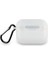 Apple Airpods Pro Renkli ve Askılı Silikon Kılıf - Şeffaf 2