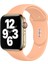 42 mm - 44 mm M/l Apple Watch 3 4 5 6 Se Uyumlu Silikon Kordon Kayış Greyfurt 1
