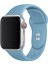 42 mm - 44 mm M/l Apple Watch 3 4 5 6 Se Uyumlu Silikon Kordon Kayış Bebe Mavisi 1