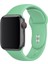 42 mm - 44 mm M/l Apple Watch 3 4 5 6 Se Uyumlu Silikon Kordon Kayış Turkuaz 1