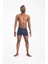 Erkek Pamuklu Şort Boxer 3lü Paket Blackspade 9670 3