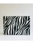 Zebra Desen Clutch Çanta 1