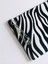 Zebra Desen Clutch Çanta 2