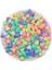 25GR 10MM Pastel Karışık Renkli Plastik Kalp Model Boncuk ,takı Yapım Boncuğu (25GR,~60 Adet) 1