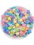 12MM Pastel Karışık Renkli Plastik Yıldız Model Boncuk ,takı Yapım Hobi Boncuğu (25GR,~62 Adet) 1