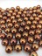 50 gr 14MM Metalize Broz-Kahve Renk, Boncuk 2