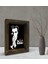 Gift Baba Godfather Tasarımlı Dekoratif Doğal Masif Ahşap Çerçeve 15X20CM-1 1