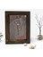 Gift Rose Tasarımlı Dekoratif Doğal Masif Ahşap Çerçeve 15X20CM-1 2