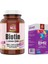 Biotin L Sistein Çinko Vitamin B1-B2-B5-B6 Folik Asit 60 Tablet & Ncs Vitamin D3 + K2 Damla 20 ml 1