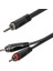 3.5 mm Stereo - Çift Rca Gitar Ses Kablo 3 M RX-K12903 1