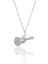Gümüş Rodyumlu Zirkon Taşlı Gitar Kolye. 1