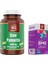Saw Palmetto 1000 Mg Pumpkin Biotin Zinc Complex 120 Tablet & Vitamin D3 + K2 Damla 20 ml 1