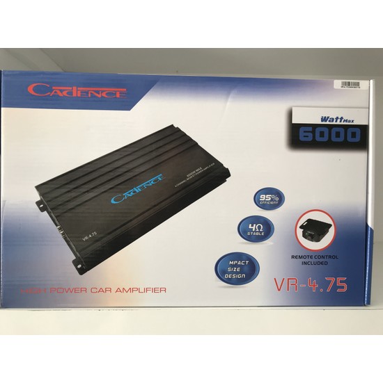 Cadence VR-.475 Bas Kontrollü 6000 W 2021 Seri